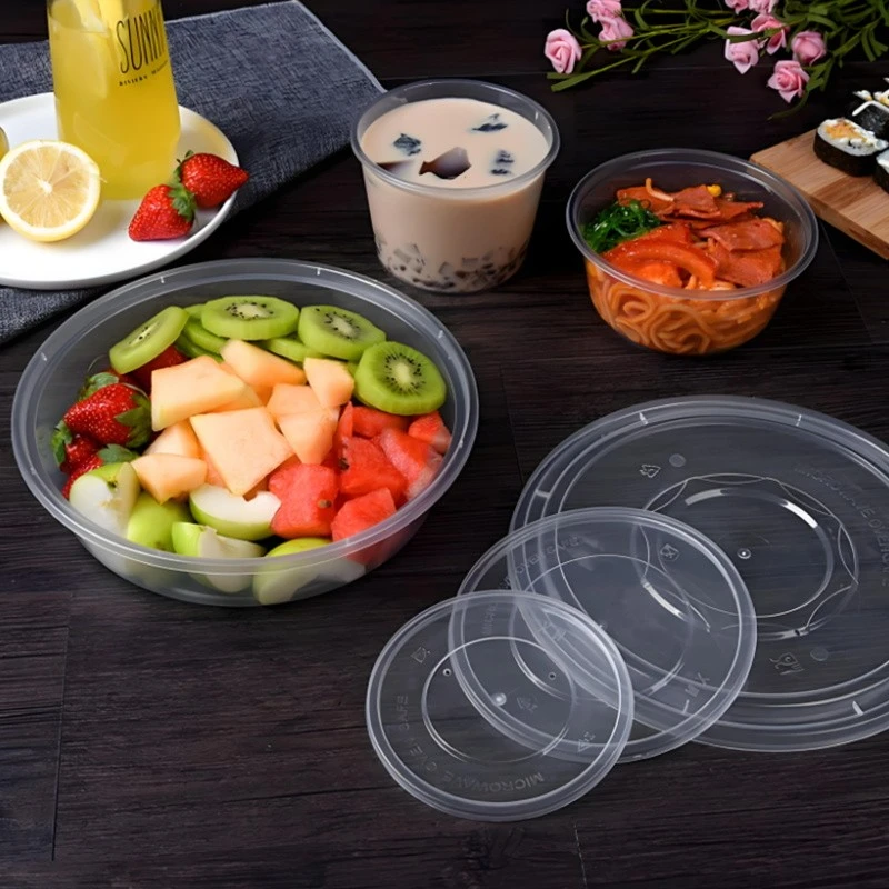 Disposable Plastic Transparent Round Basin